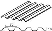 Plyty profilowe Guttagliss pvc003 Plyty profilowe Guttagliss pvc003